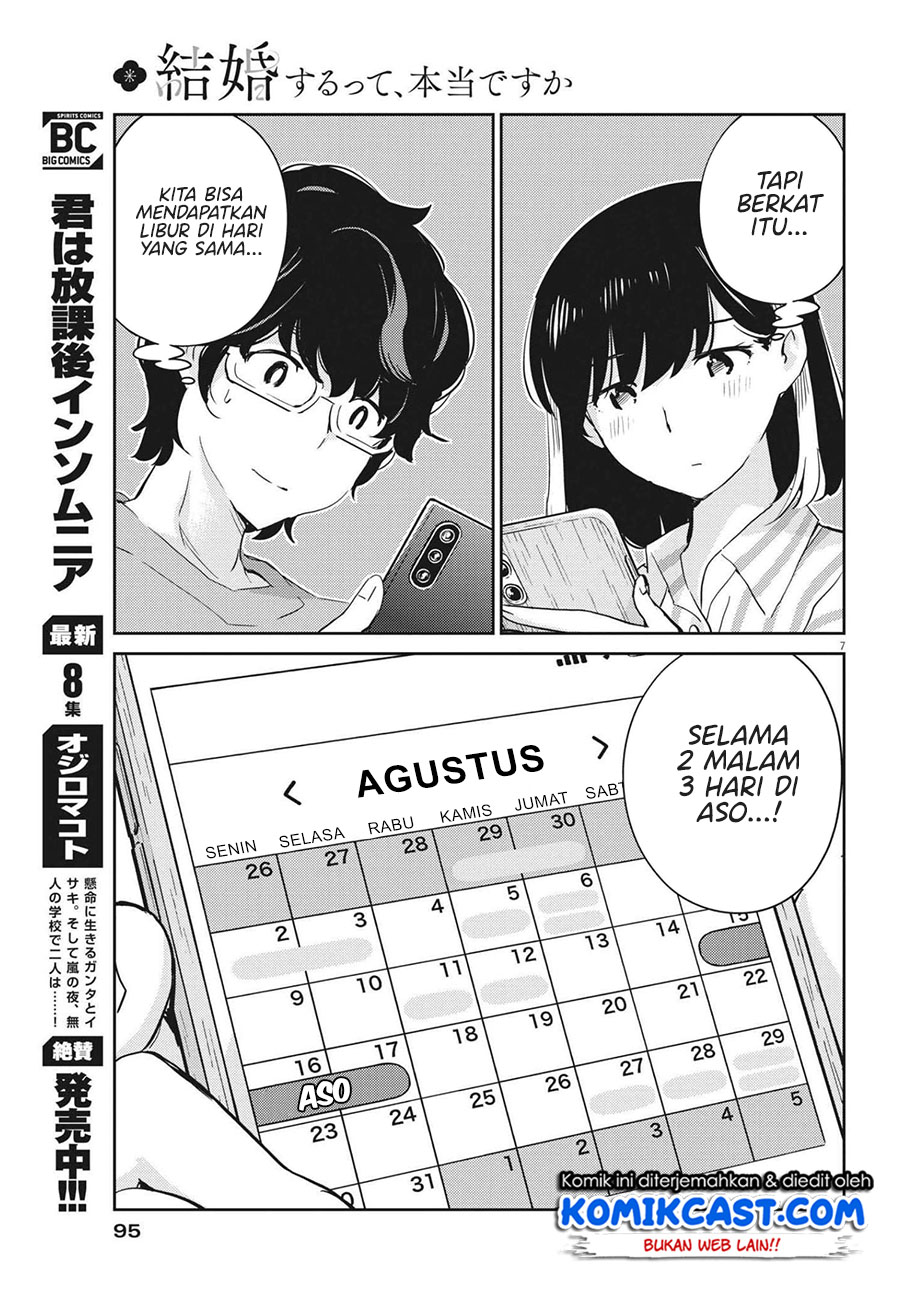 Kekkon Surutte, Hontou Desu ka? Chapter 66 Gambar 8